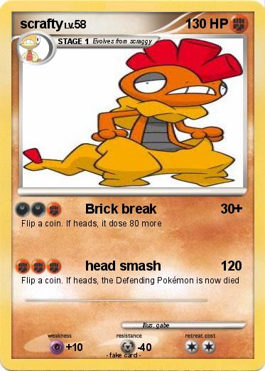 Pokemon scrafty