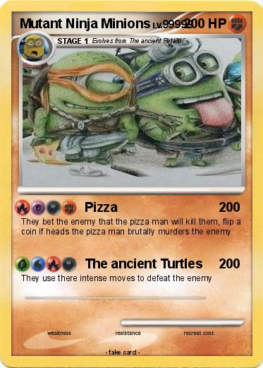 Pokemon Mutant Ninja Minions
