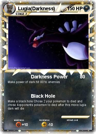 Pokemon Lugia(Darkness)