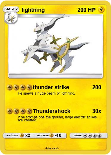 Pokemon lightning