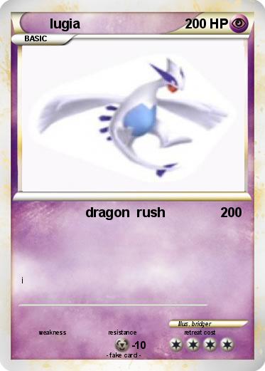 Pokemon lugia