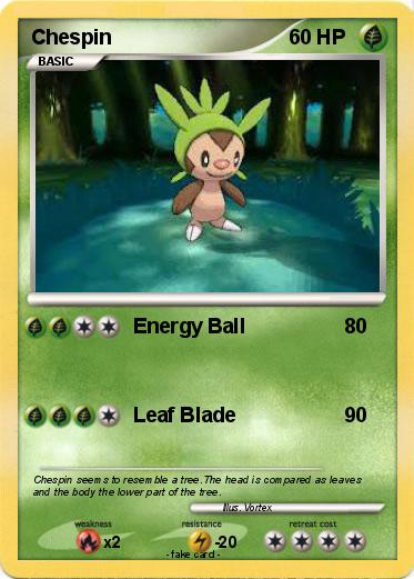 Pokemon Chespin