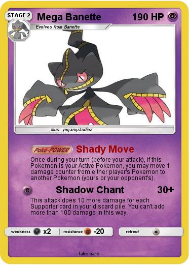 Pokemon Mega Banette