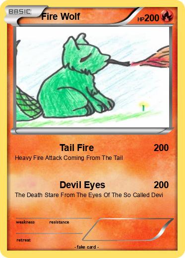 Pokemon Fire Wolf
