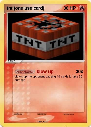 Pokemon tnt (one use card)