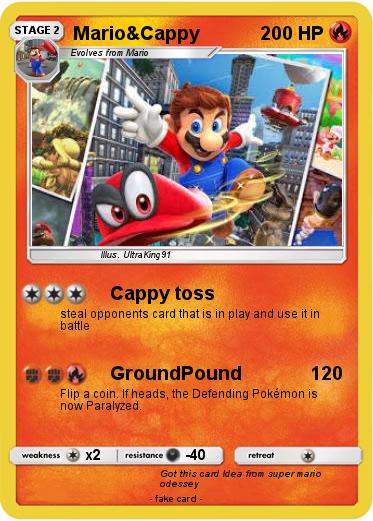 Pokemon Mario&Cappy