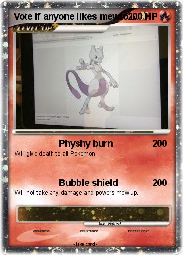 Pokemon Vote if anyone likes mewto