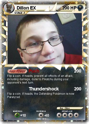 Pokemon Dillon EX Pokemon Dillon EX