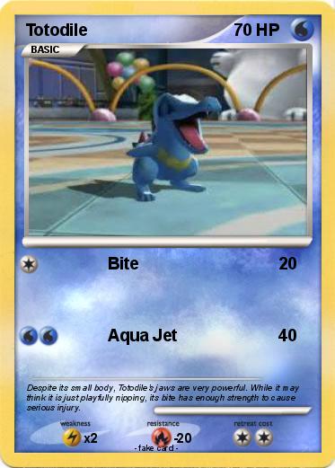 Pokemon Totodile