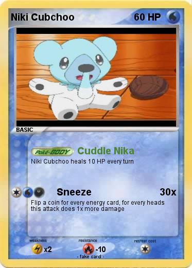 Pokemon Niki Cubchoo