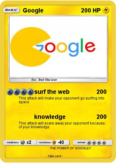 Pokemon Google