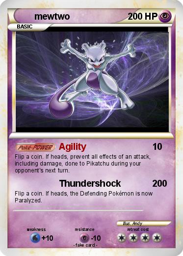 Pokemon mewtwo