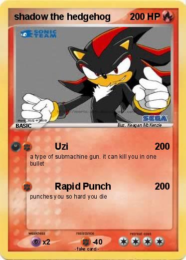 Pokemon shadow the hedgehog