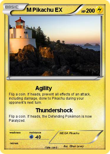 Pokemon M Pikachu EX