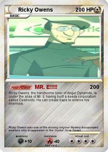 Pokemon Ricky Owens