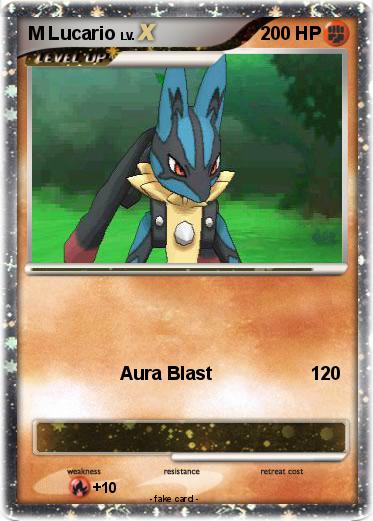 Pokemon M Lucario