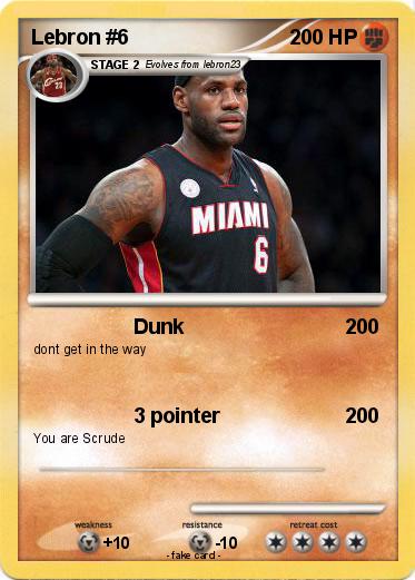 Pokemon Lebron #6