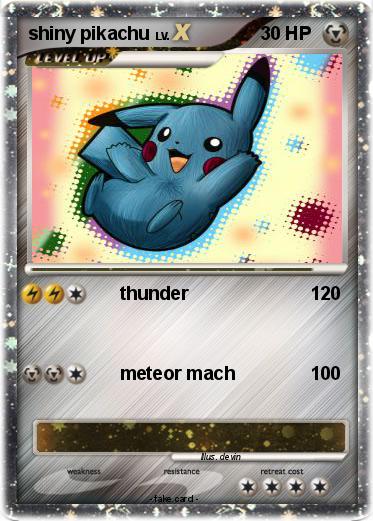 Pokemon shiny pikachu