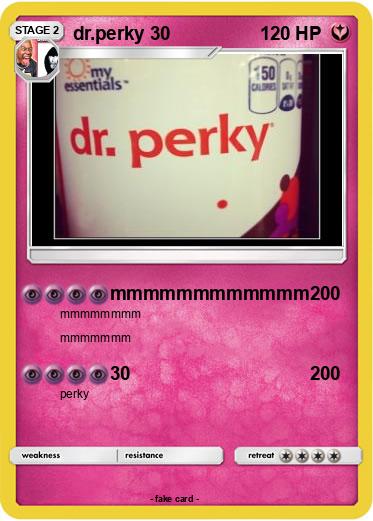 Pokemon dr.perky 30