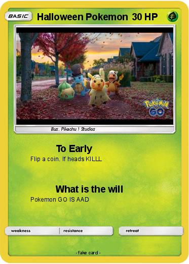 Pokemon Halloween Pokemon