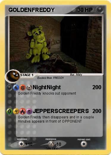 Pokemon GOLDENFREDDY