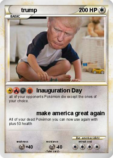 Pokemon trump