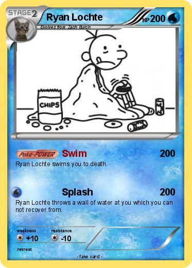 Pokemon Ryan Lochte