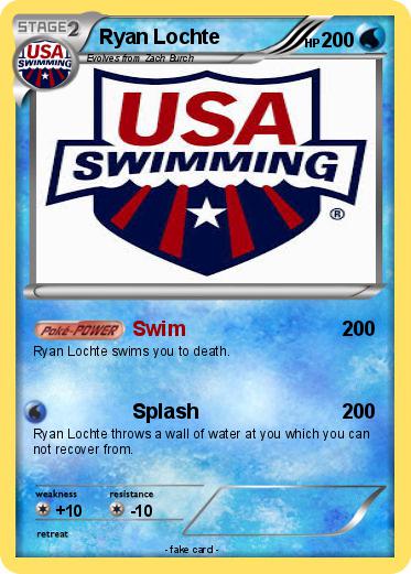 Pokemon Ryan Lochte