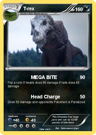 Pokemon T-rex