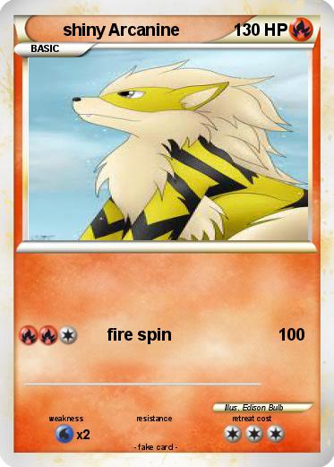 Pokemon shiny Arcanine