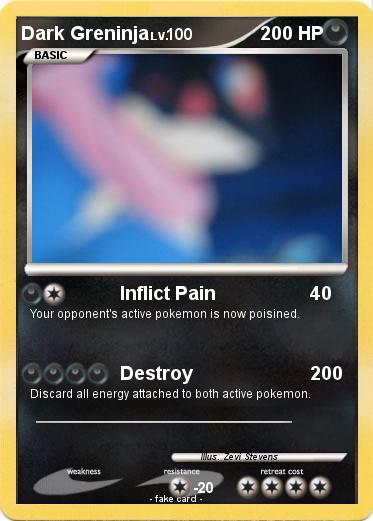 Pokemon Dark Greninja