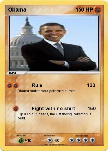 Pokemon Obama
