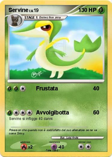Pokemon Servine