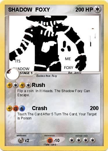 Pokemon SHADOW  FOXY