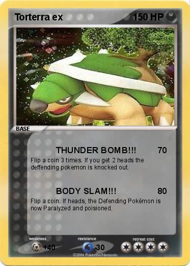 Pokemon Torterra ex