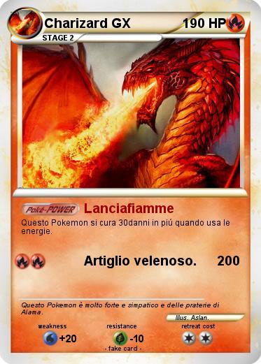Pokemon Charizard GX