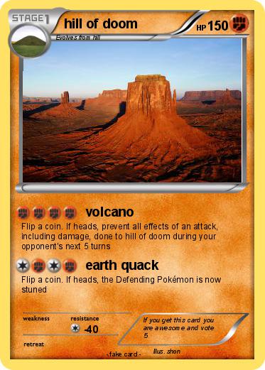 Pokemon hill of doom