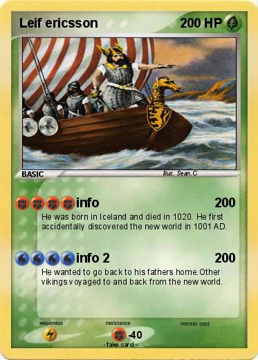 Pokemon Leif ericsson