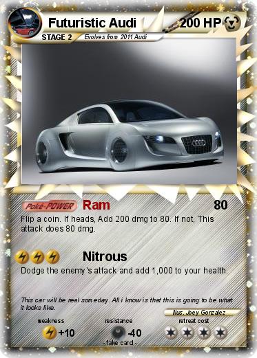 Pokemon Futuristic Audi