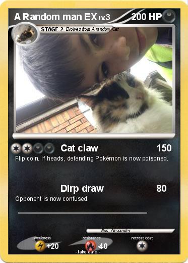 Pokemon A Random man EX