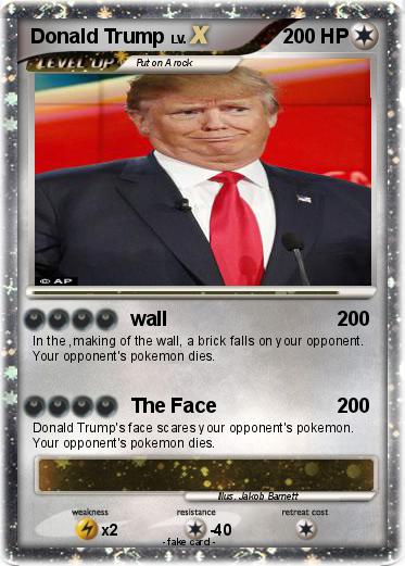 Pokemon Donald Trump