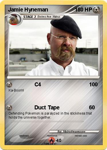 Pokemon Jamie Hyneman