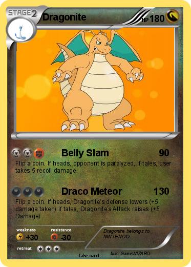 Pokemon Dragonite