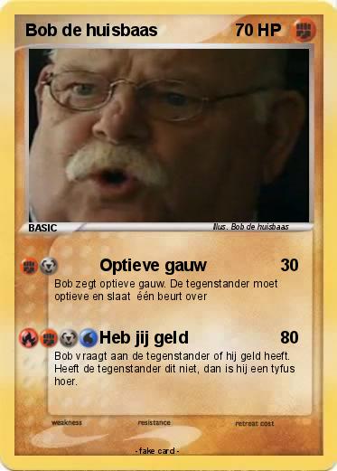 Pokemon Bob de huisbaas