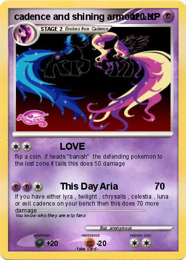 Pokemon cadence and shining armour