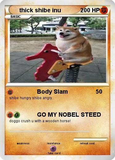 Pokemon thick shibe inu