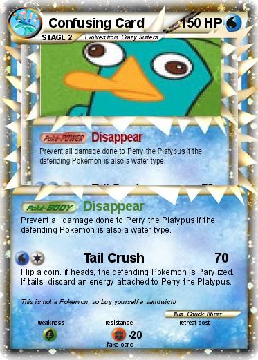 Pokemon Confusing Card