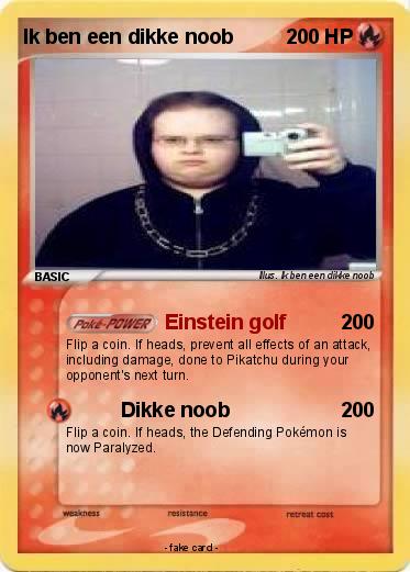 Pokemon Ik ben een dikke noob
