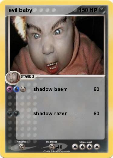 Pokemon evil baby