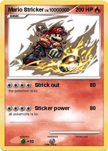 Pokemon Mario Stricker